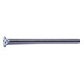 Midwest Fastener 1/4"-20 x 4 in Phillips Oval Machine Screw, Plain Stainless Steel, 2 PK 31748